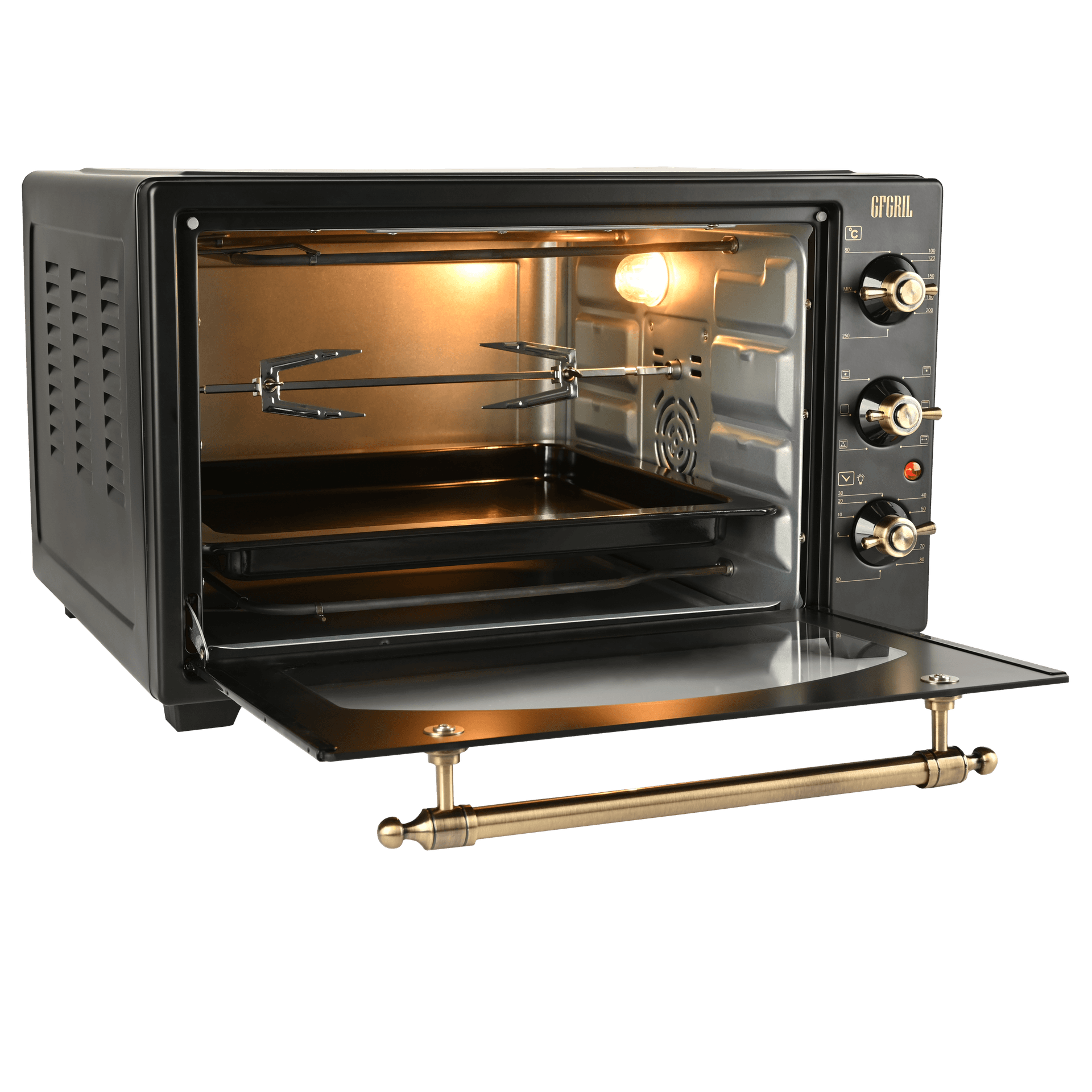 Мини-печь GFGRIL GFO-42-black - изображение 4